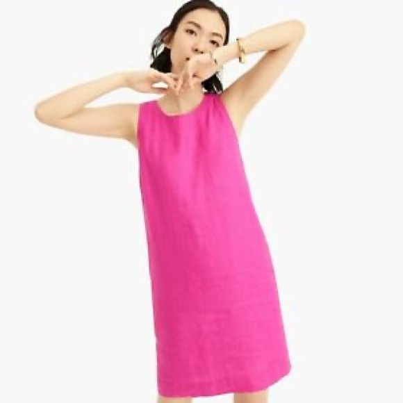 J. Crew Dresses & Skirts - NWT- JCrew Button Back Linen Shift Dress